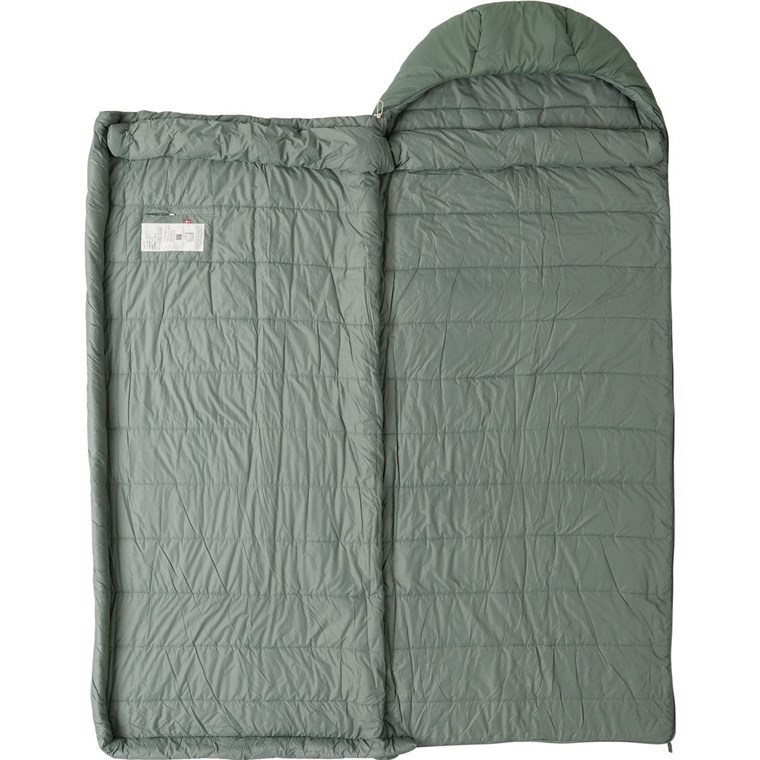 Nordisk Frigg ±0° Blanket Sleeping Bag Agave Green