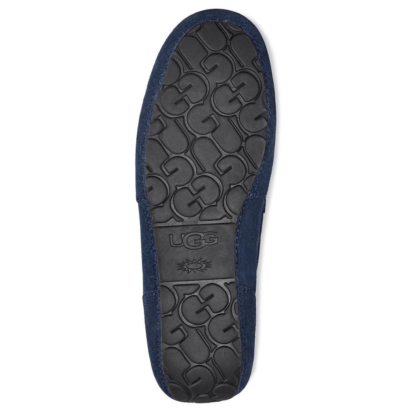 Ugg Mocasins chester en Velours de Cuir Chester Plaid marine