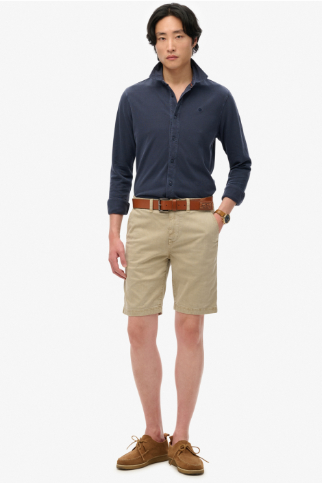 Superdry blauwe heren overhemd