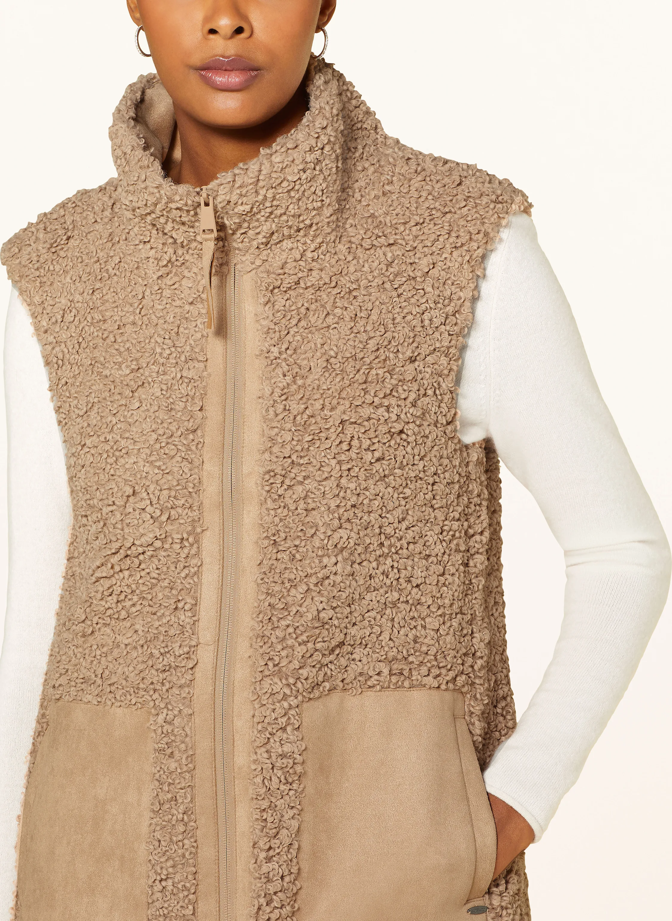 BETTY&CO Teddyfell-Weste