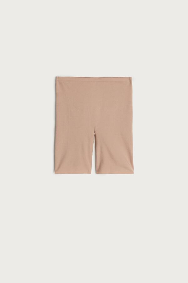 Shorts sem costura em algodão Supima®