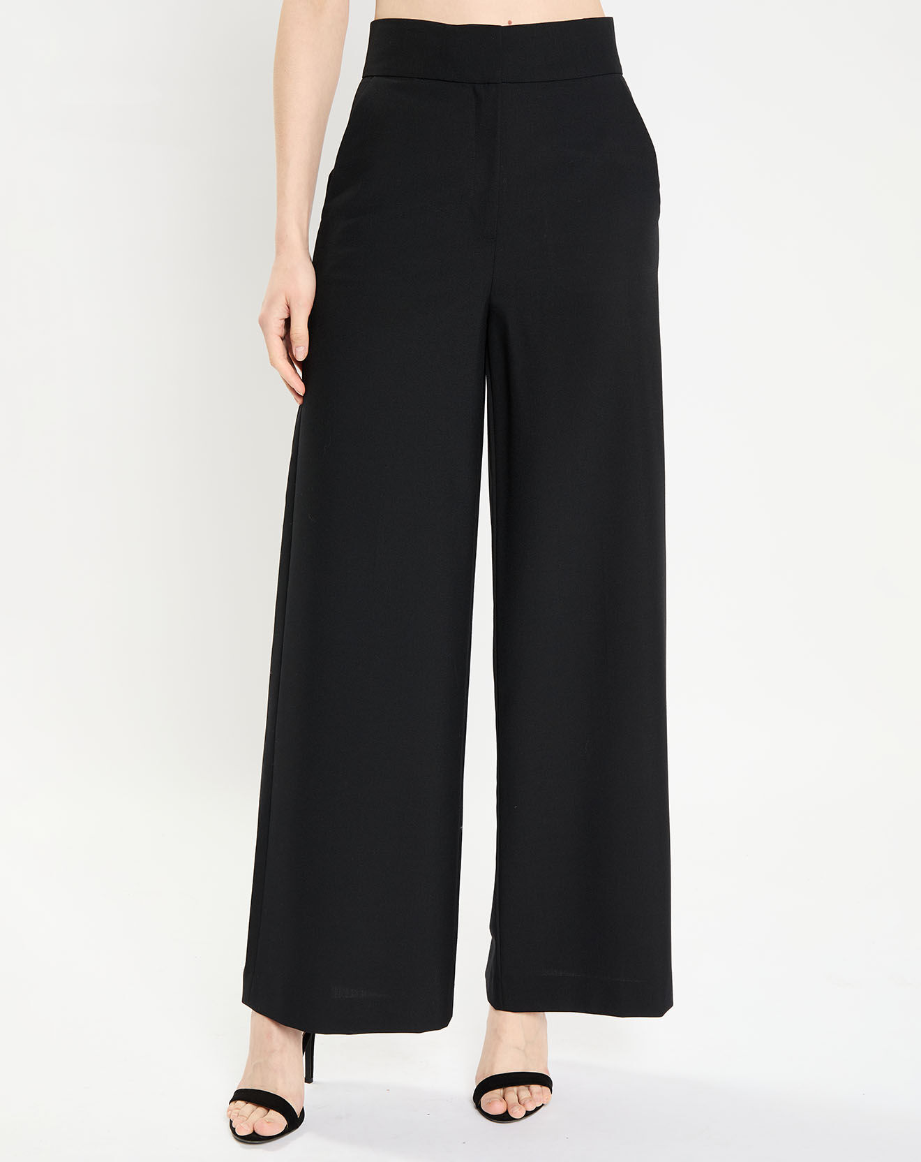 Zapa Pantalon en Laine mélangée Prunae noir