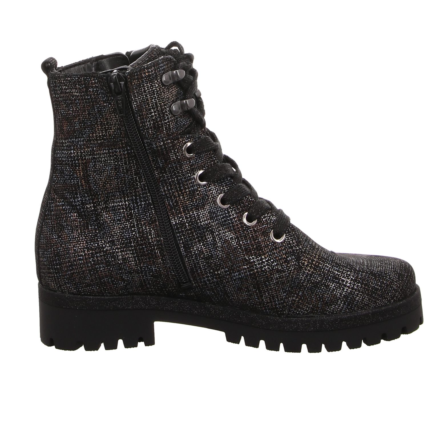 Waldläufer Stiefelette schwarz