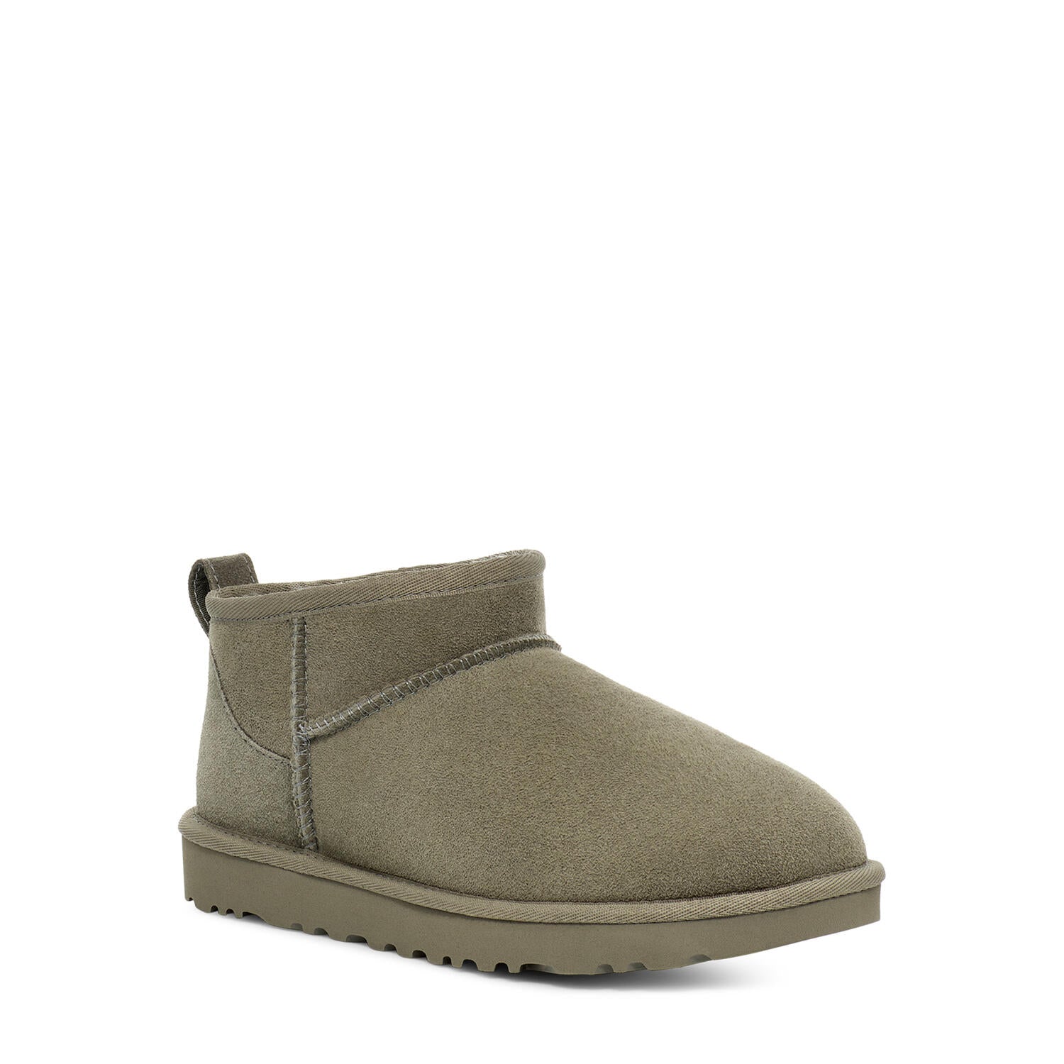 UGG  W Classic Ultra Mini bamsestøvler - Moss green