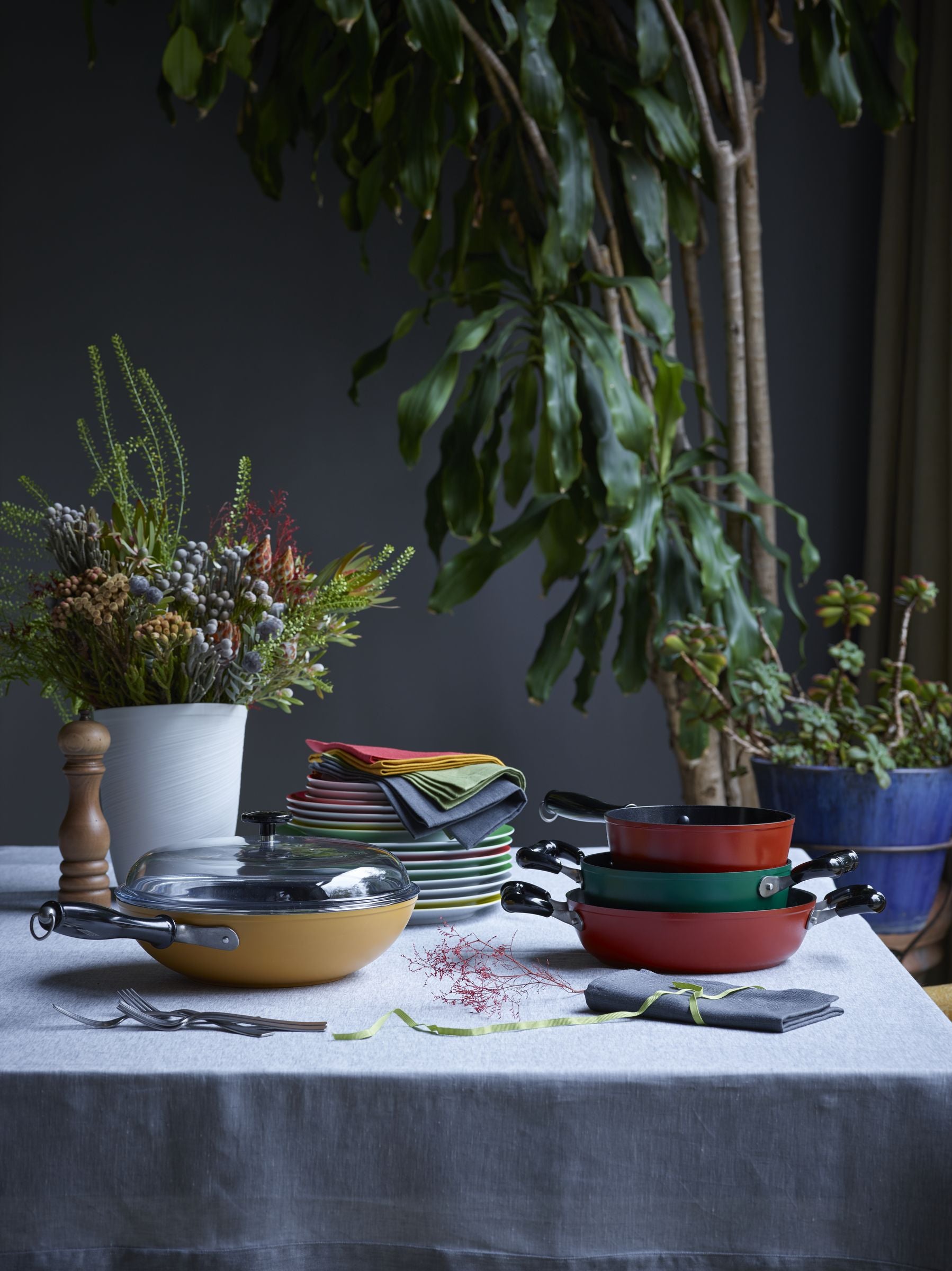 Sambonet - Sambonet Vintage Kookpan met Deksel Ã 24 cm