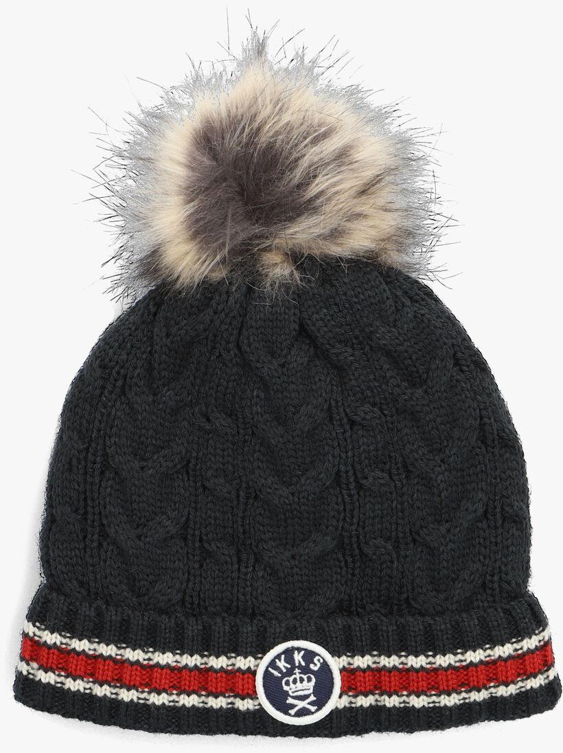 IKKS blauwe ikks muts bonnet