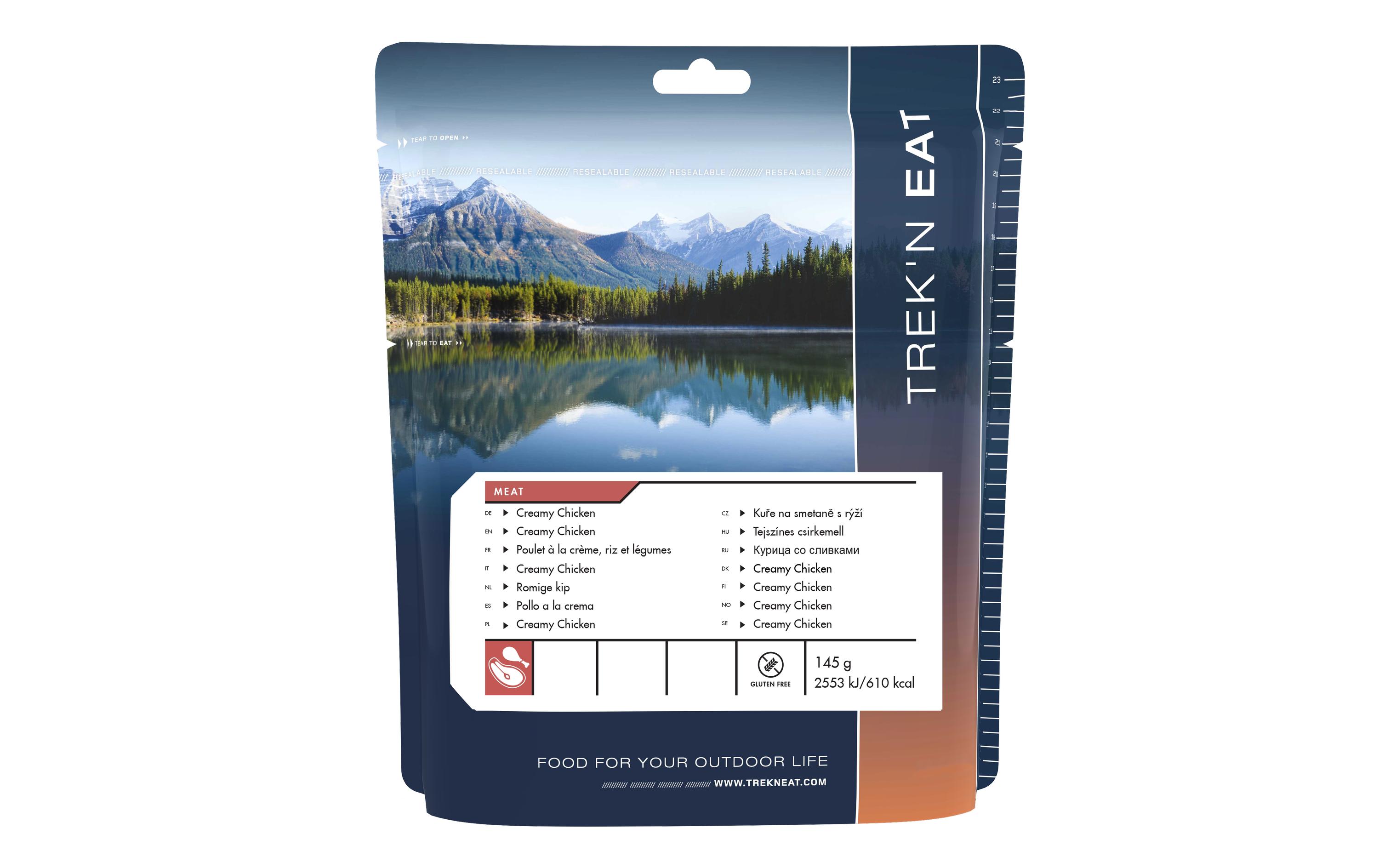 Hauptgericht Creamy ChickenOutdoor-Fertiggericht, Fleischgerichte