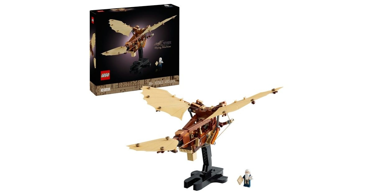 LEGOIcons - De vliegmachine van Leonardo da Vinci Constructiespeelgoed  (10363)