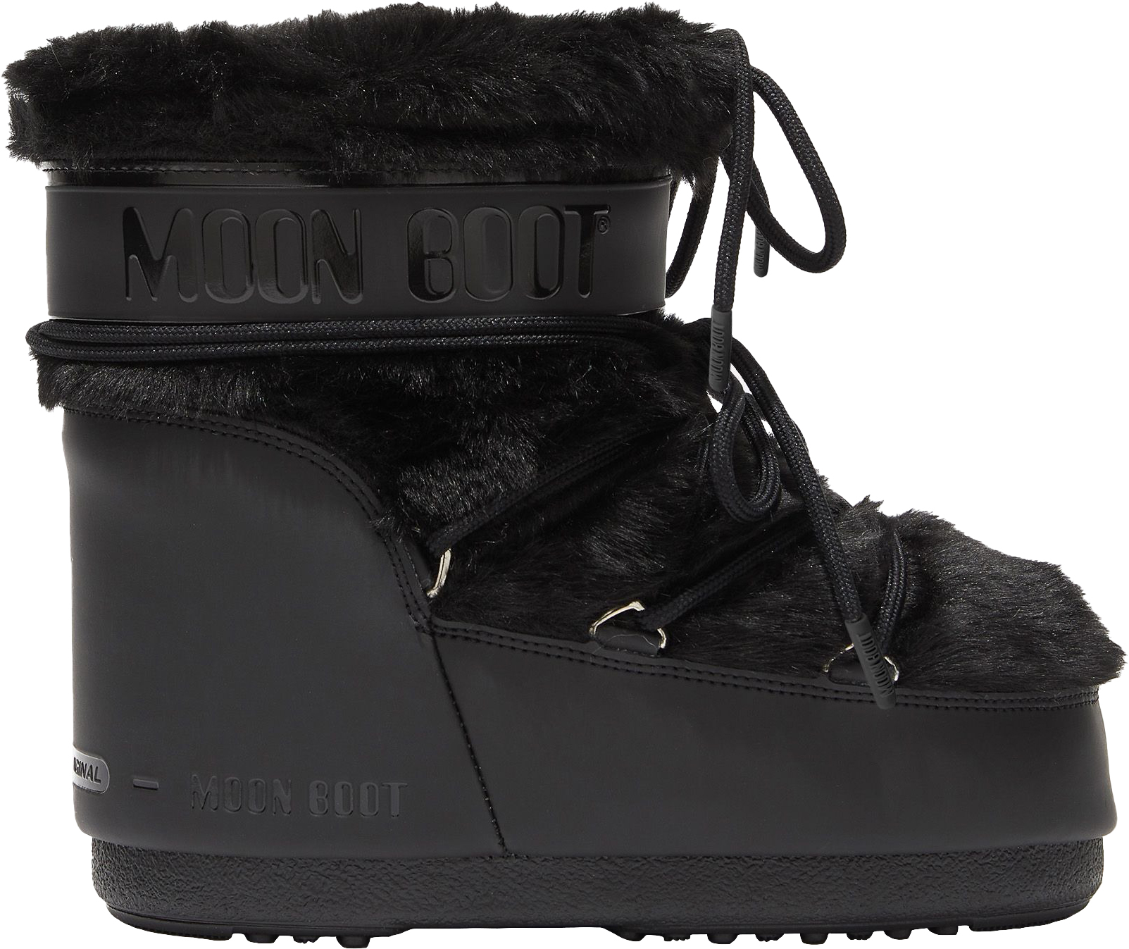 Icon Low Faux-Fur 001/Black