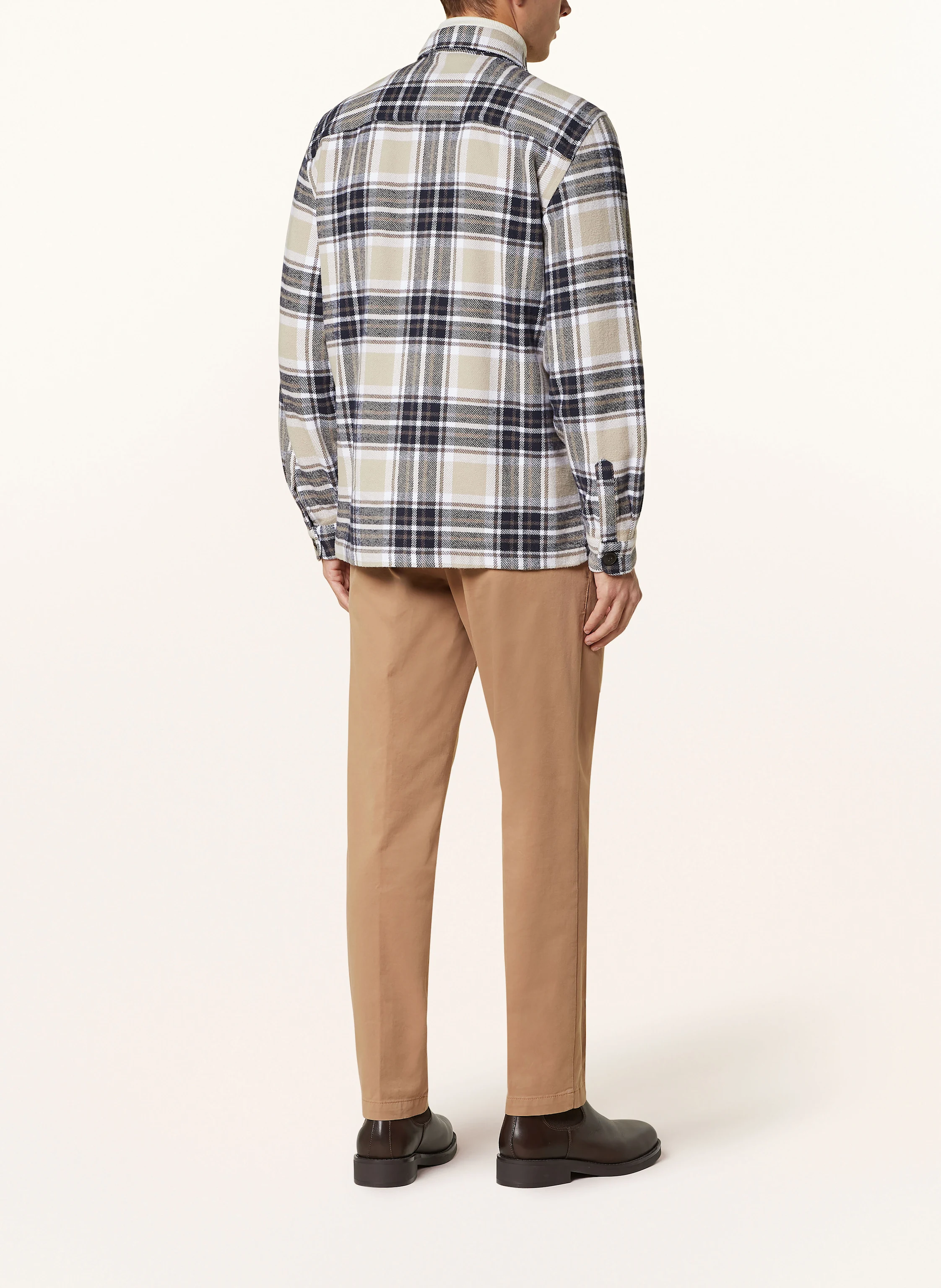 STROKESMAN'S Flanell-Overshirt
