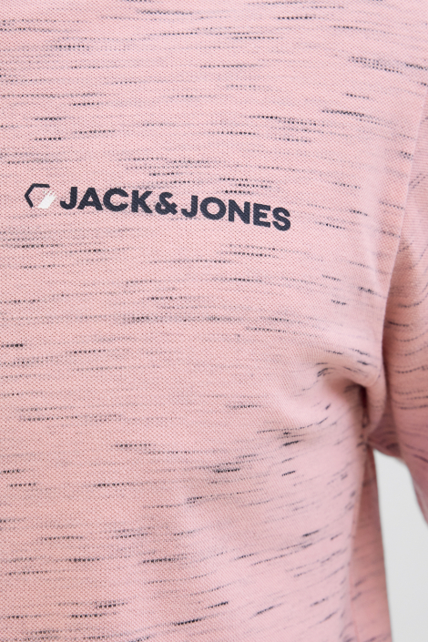 Jack & Jones roze heren polo