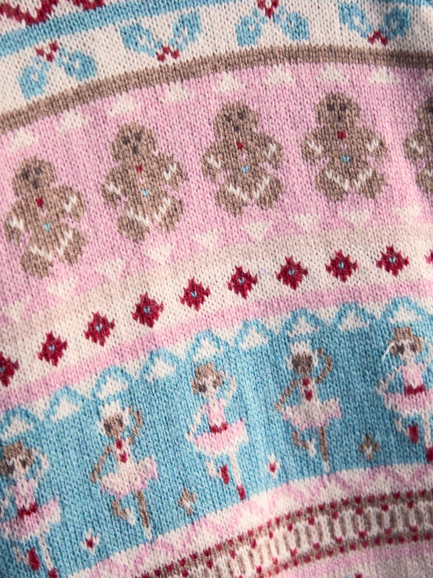 JoJo Maman Bébé Ballerina & Peperkoek Fairisle Trui