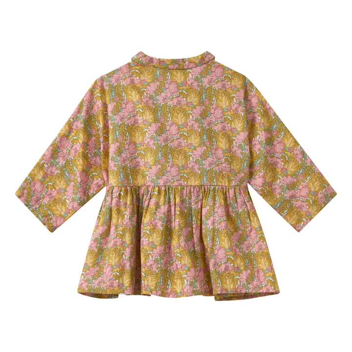 Caramel Blouse Leona Bébé à Fleurs | Jaune