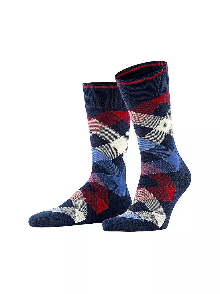 BURLINGTON Herren Socken NEWCASTLE 40-46 marine blau