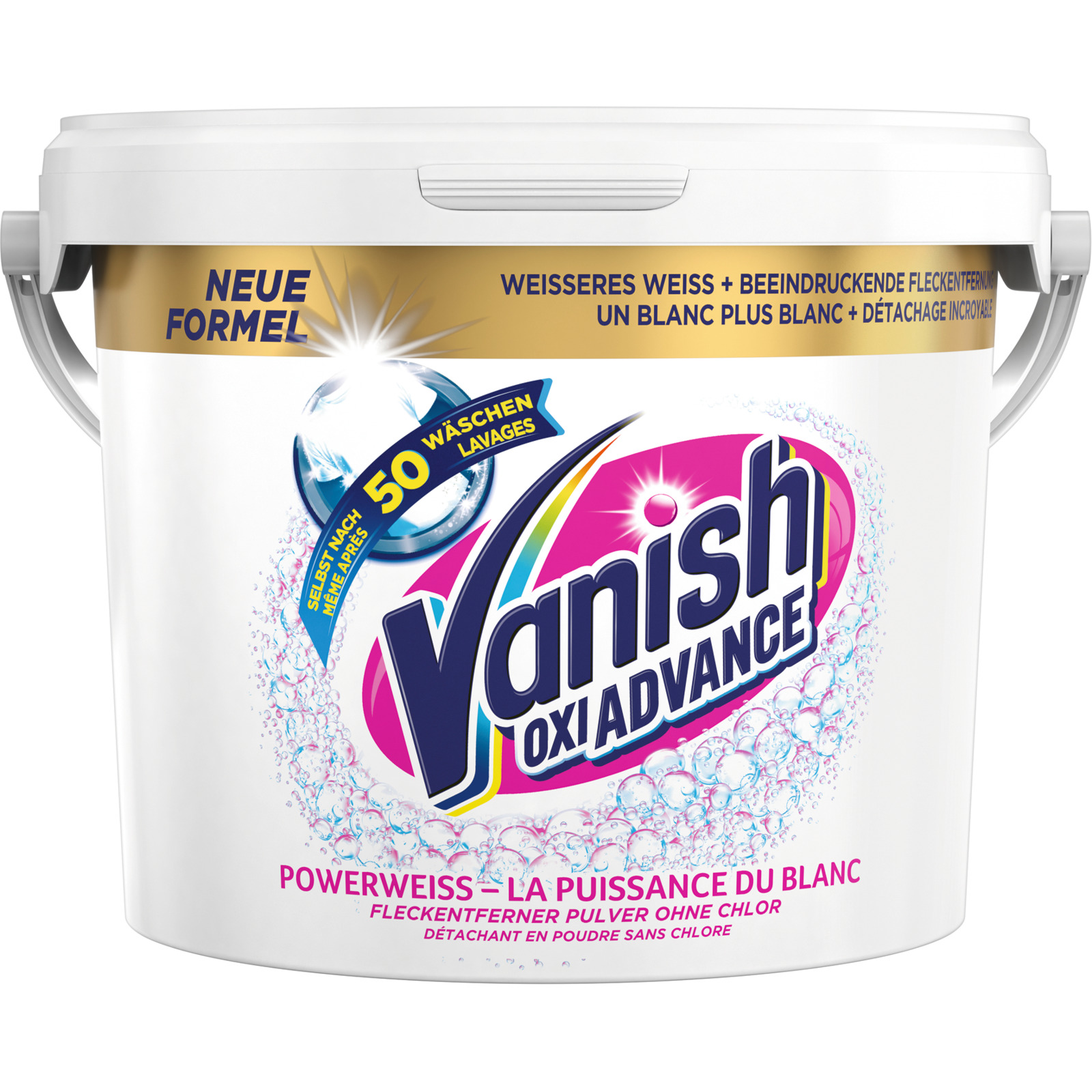 Vanish Gold Oxi Action Fleckenentferner Powerweiss 1.89 kg