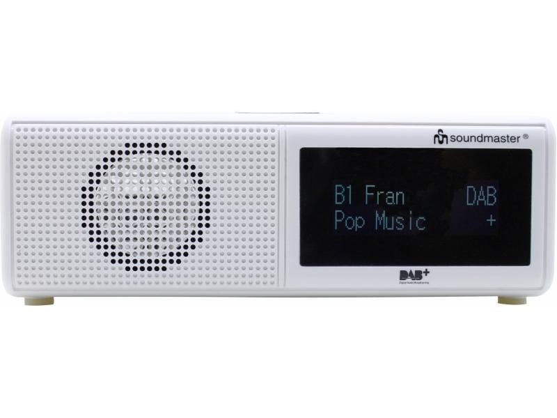 soundmaster Radiowecker UR8350 Weiss Radiowecker mit DAB