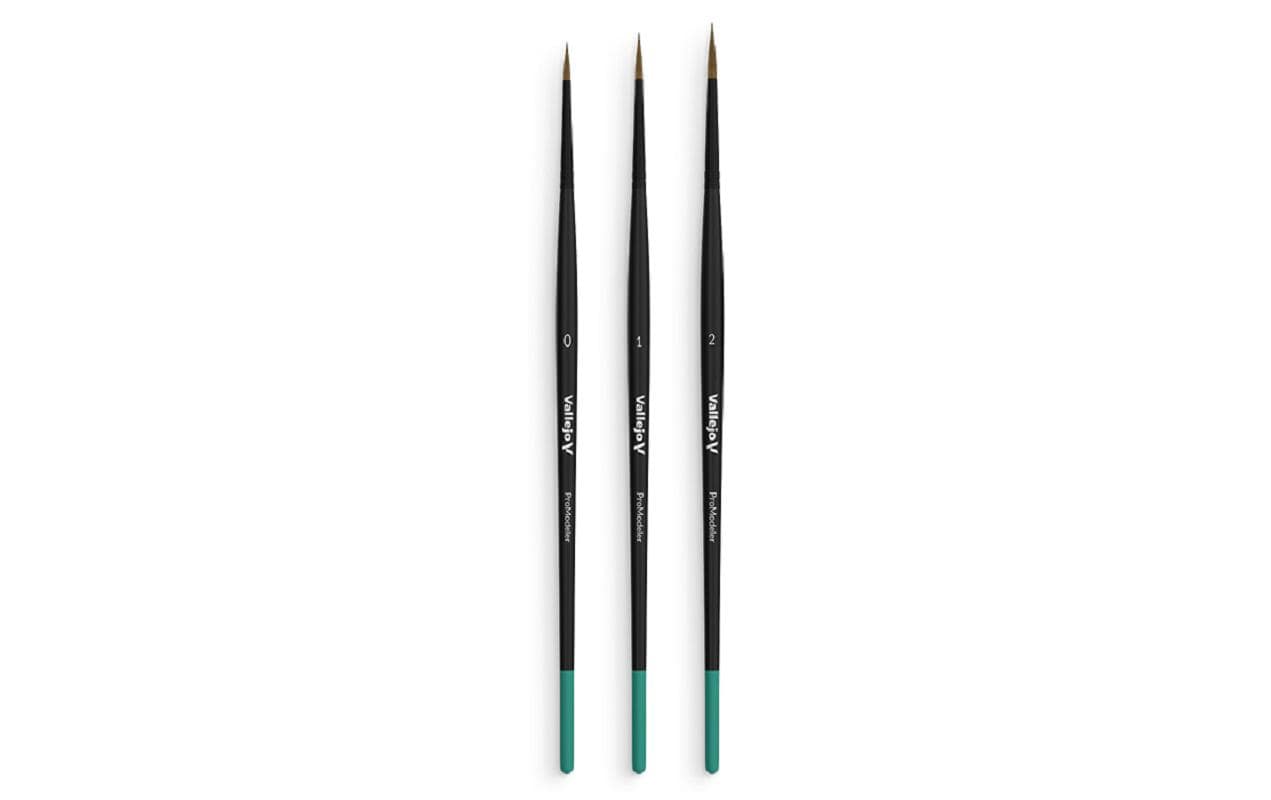 Pinsel Pro Modeler Design Set 0, 1, 23-teiliges Pinsel-Set für den Modellbau