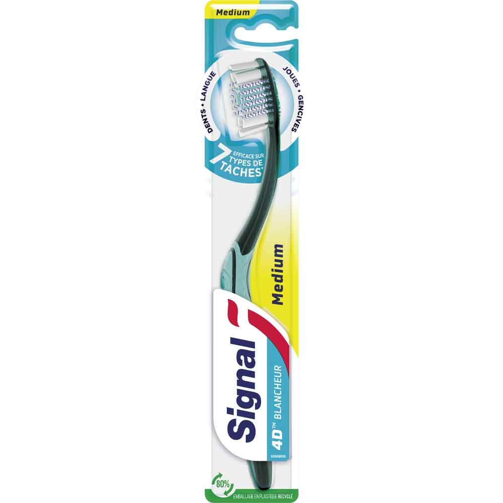 Brosse à dents - 4D blancheur - Medium