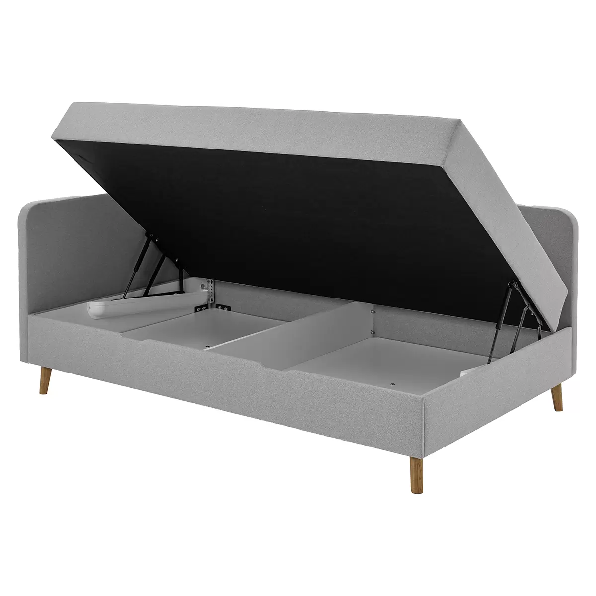 Polsterliege Cabana 90x200 Grau
