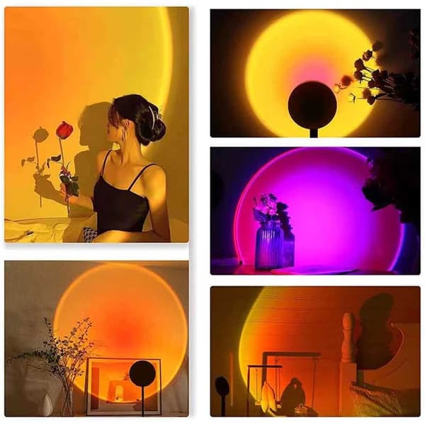 Sunset Lamp - stemningsbelysning med fjernkontroll