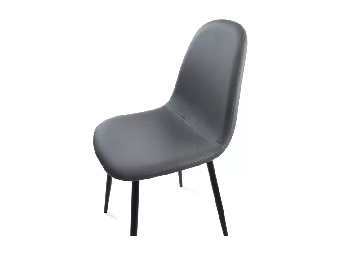 Set de 4 Chaises ALBA gris