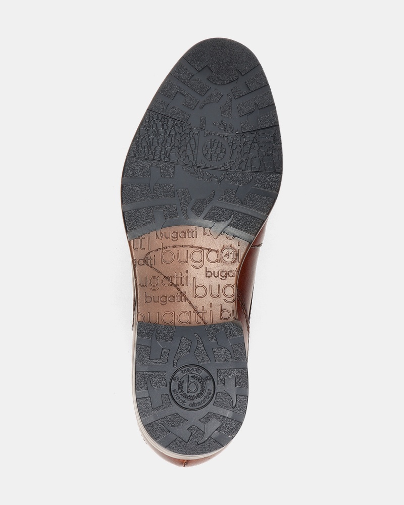 Bugatti Lage nette schoenen  - cognac