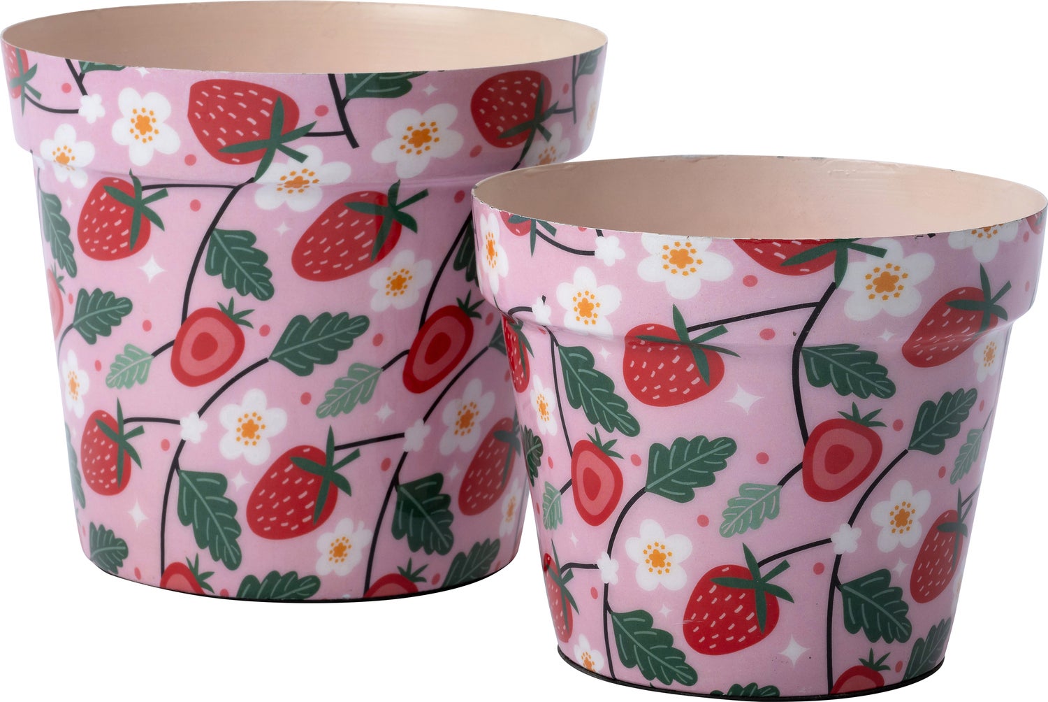 Intratuin bloempot Efi roze D 13 H 11 cm