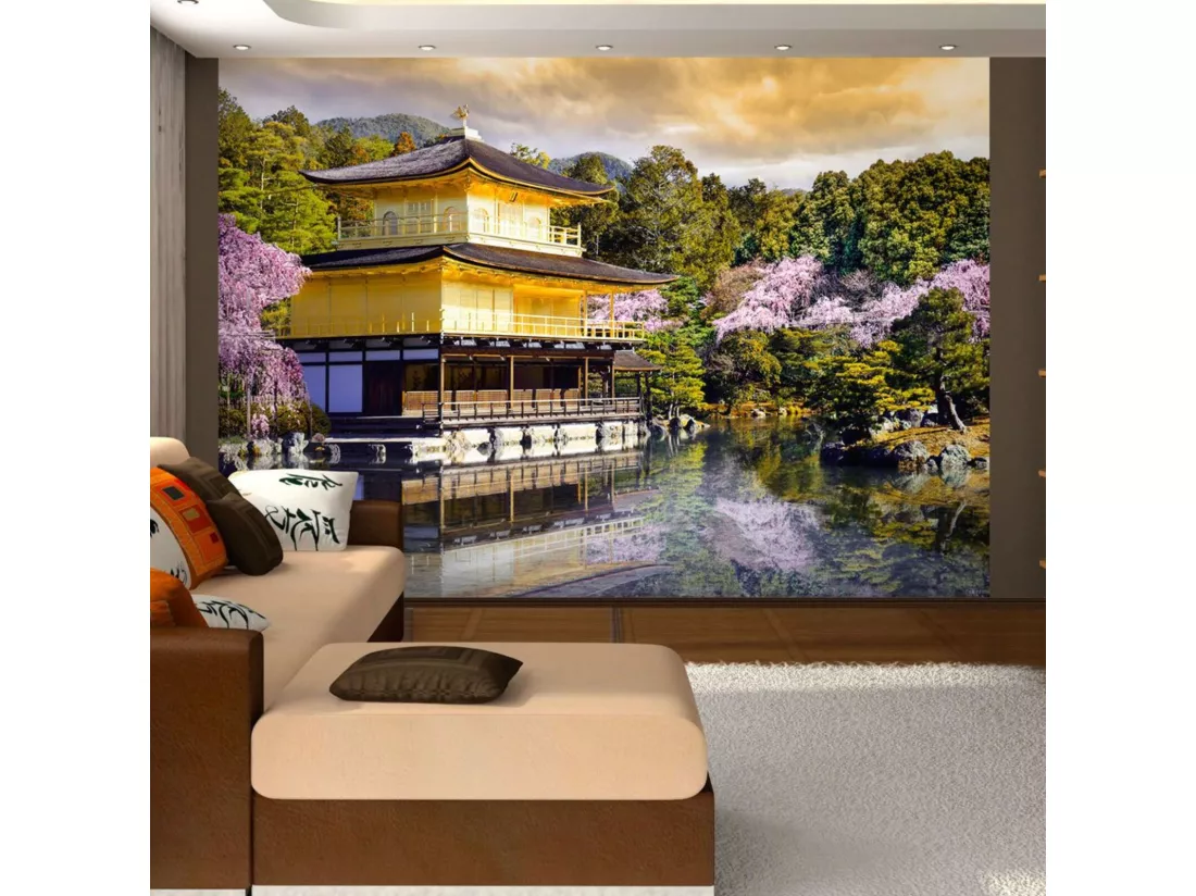 Papier peint paysage japonais - 350 x 245 cm