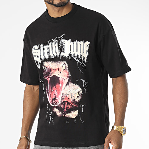 Tee Shirt Oversize Large M23371ETS Noir
