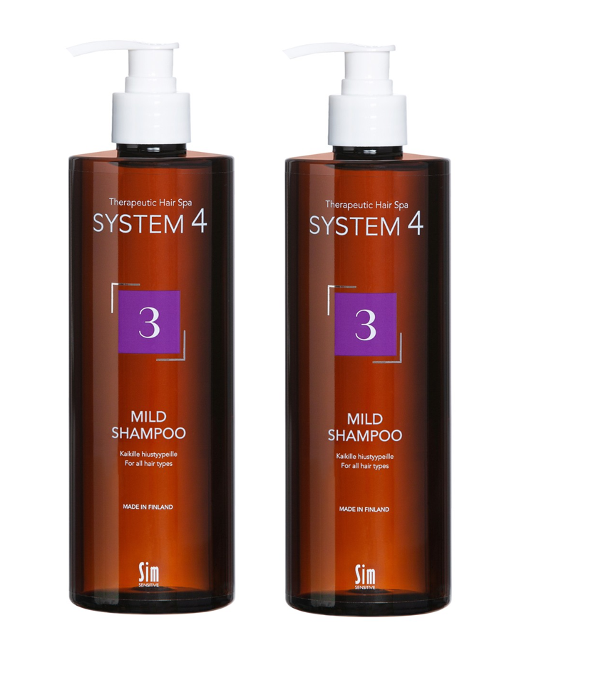 System 4 - Nr. 3 Gentle Shampoo 500 ml - Duo Pack