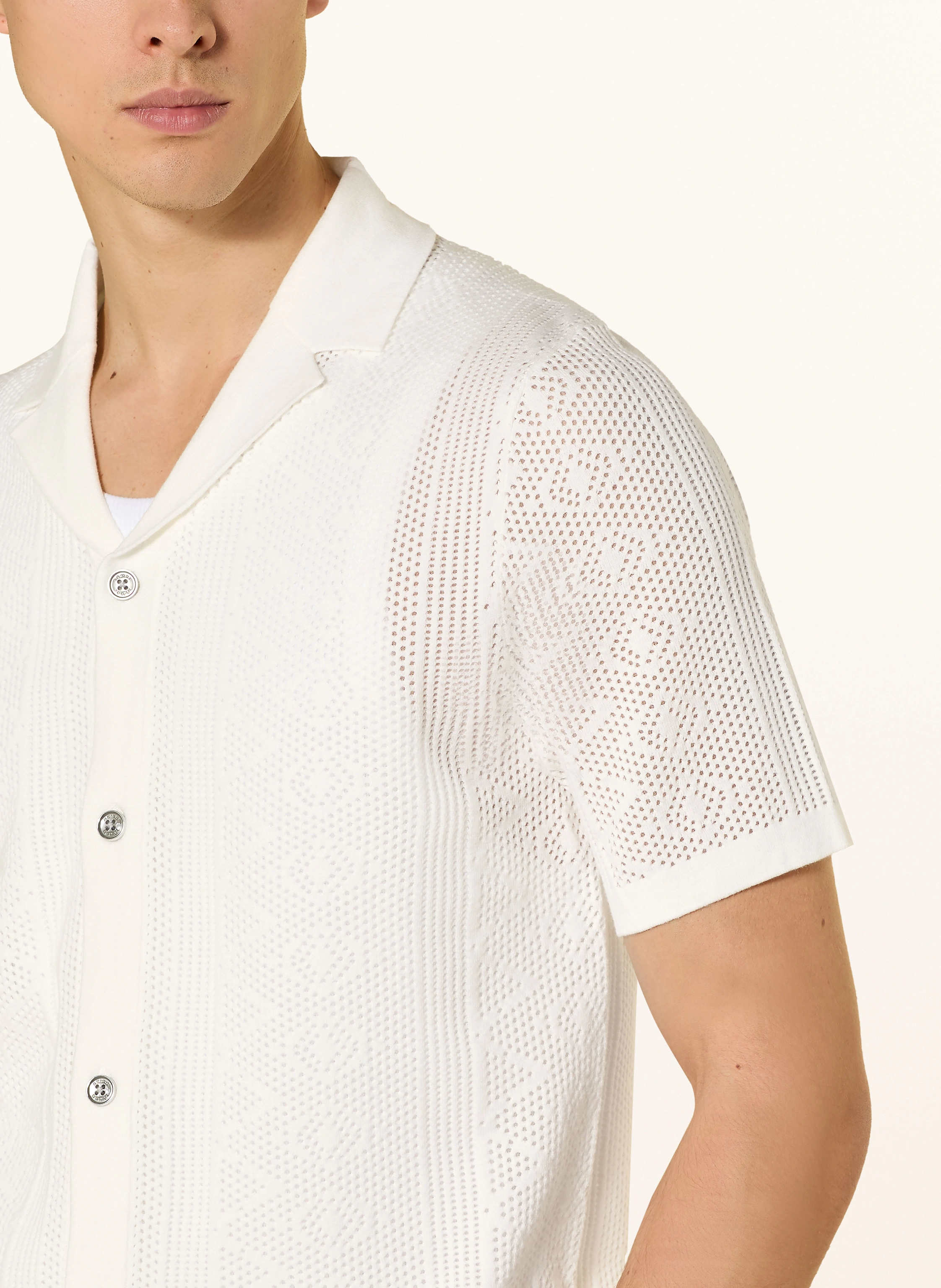 REISS Strickhemd KIPLING Regular Fit