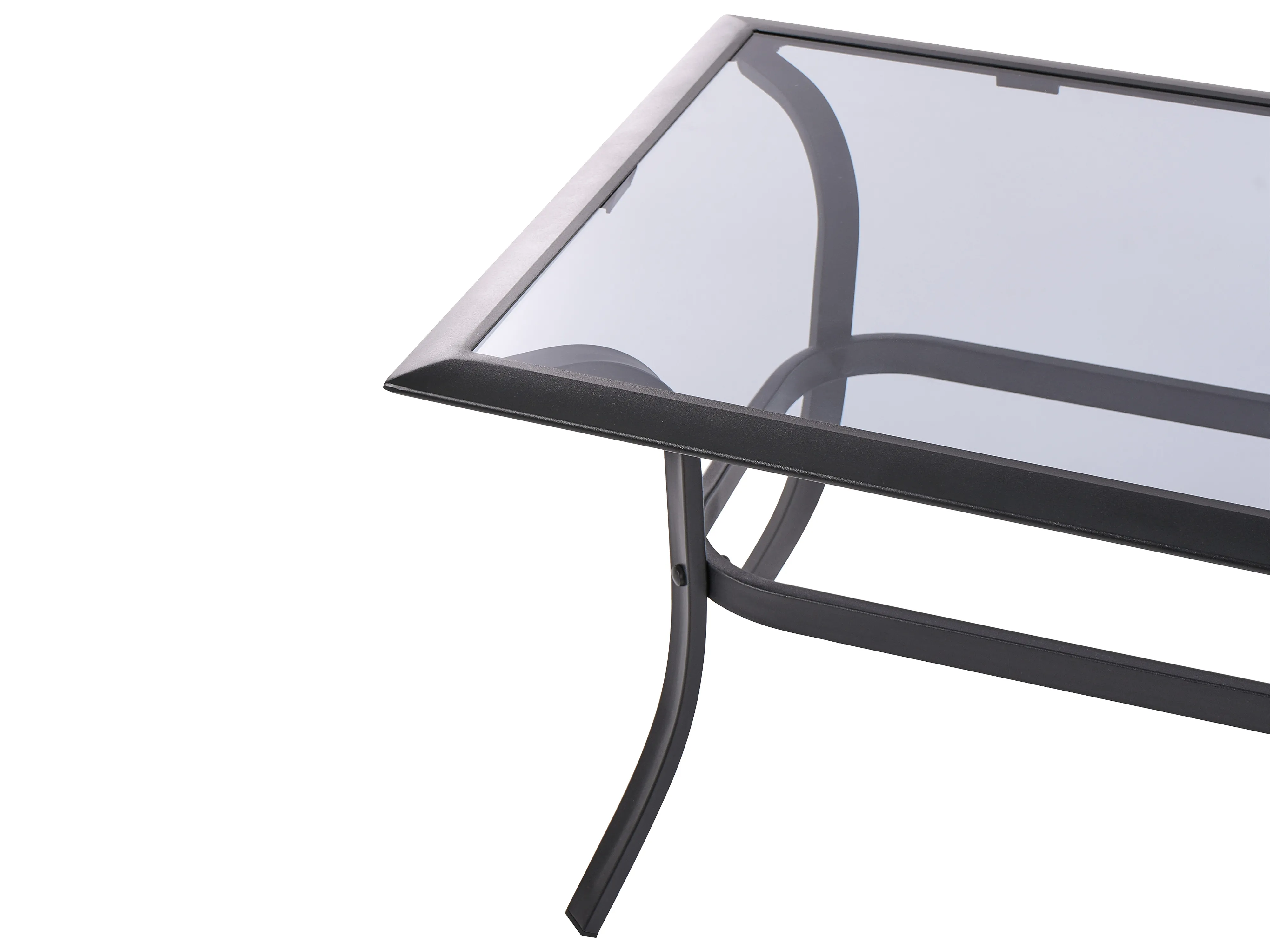 Loungeset met tafel 4-zits MESTRINO Metaal Blauw