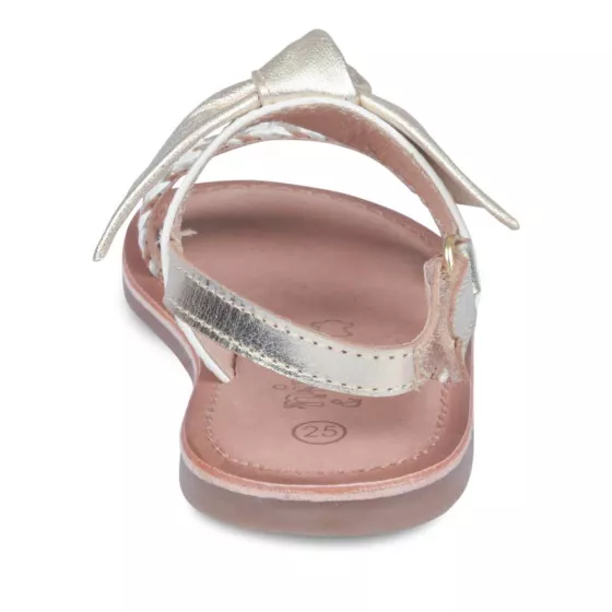 Sandales BLANC NINI & GIRLS CUIR