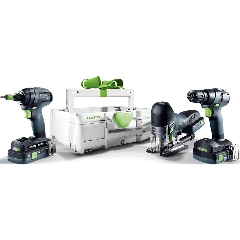 Festool TID 18/TXS 18/PSC 420/TB 137 combopack 18V 2x 4,0Ah Li-ion