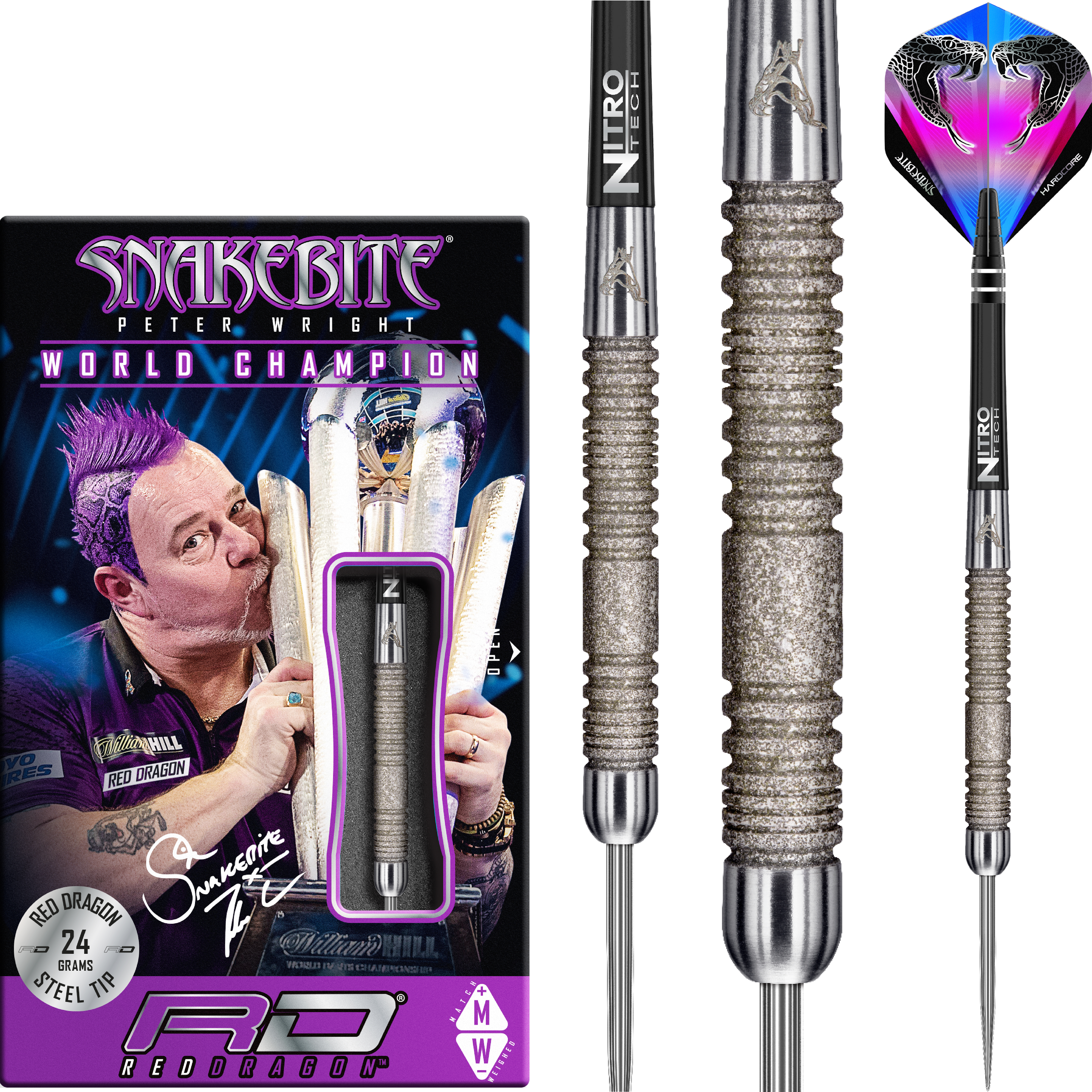 Red Dragon - Peter Wright - Euro 11 Element - Steeldart