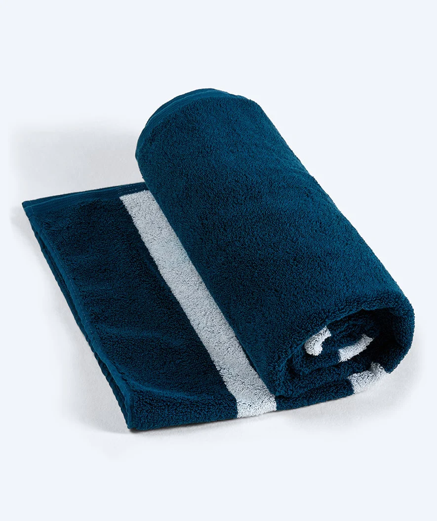 Watery badehåndklæde - Heat Swim Bomuld - Ocean Blue