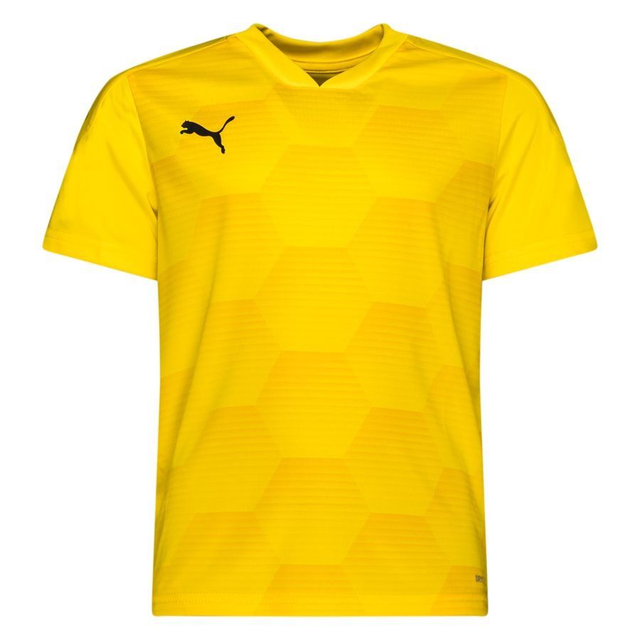 PUMA Maillot teamFINAL 21 Graphic - Jaune/Jaune Enfant