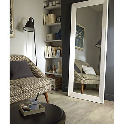 Miroir cadre blanc graneros l.70 x H.170 cm