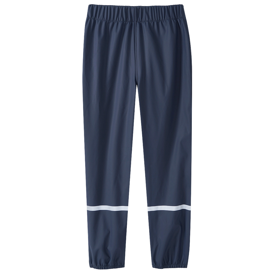Kinder Regenhose mit Reflektoren dunkelblau
