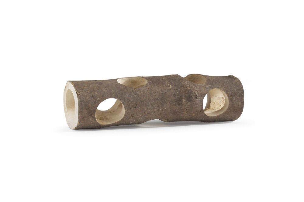 Beeztees Forest Holle Boomstam   - Hamsterspeelgoed - Hout - 5.5x3.2x15 cm