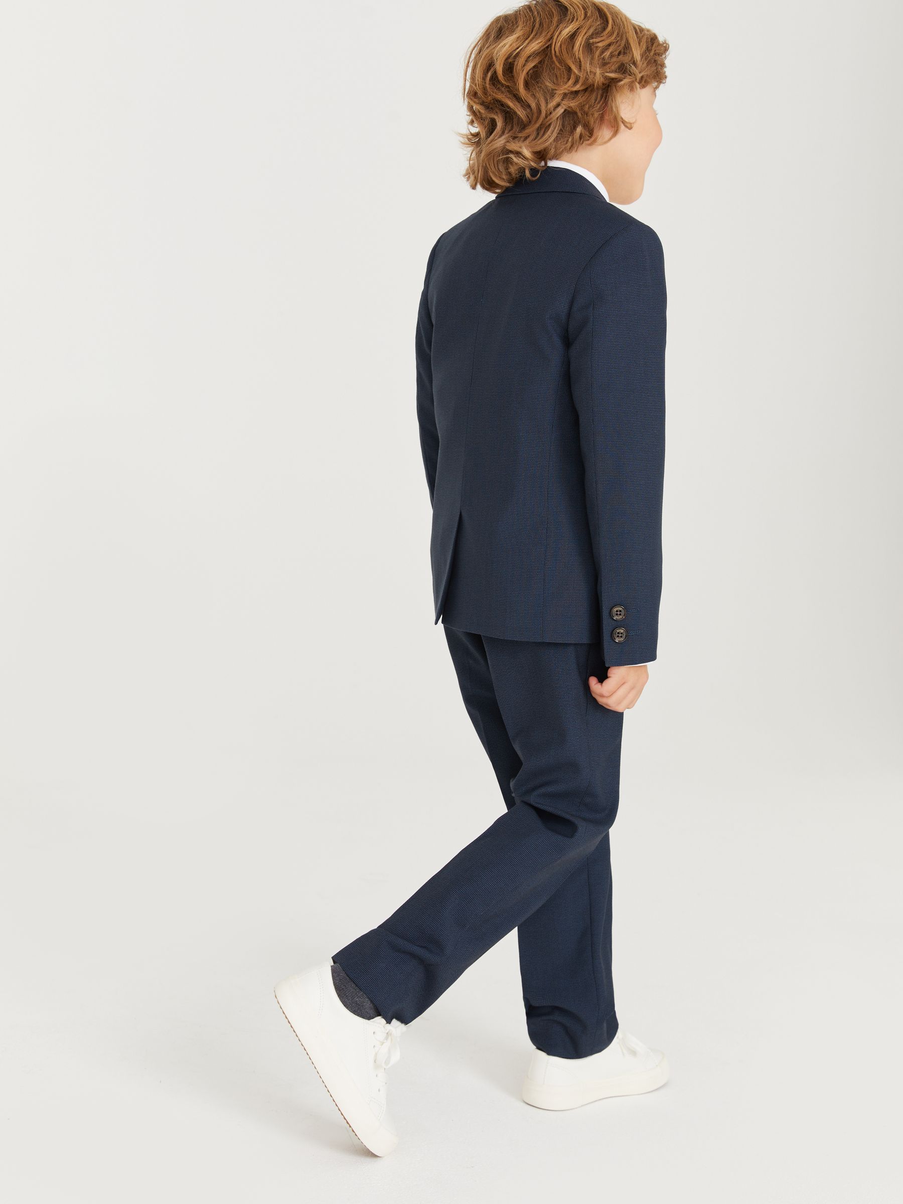 Marineblauw - Baker By Ted Baker kostuumjasje