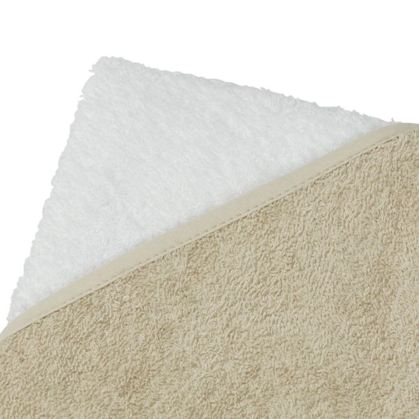 Babypark Badcape Wit / Beige