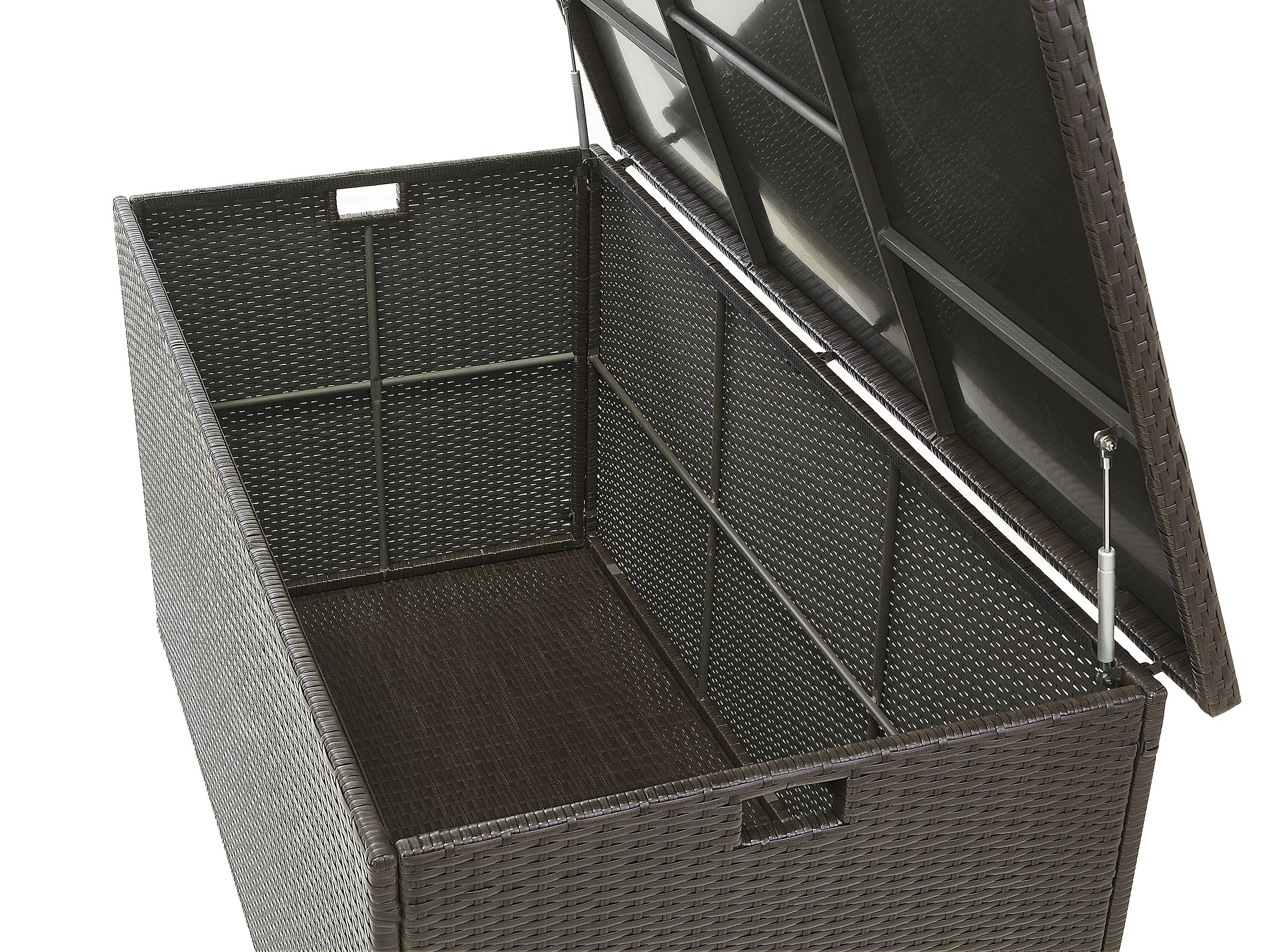 Kussenbox MODENA 155 cm 75 cm Bruin