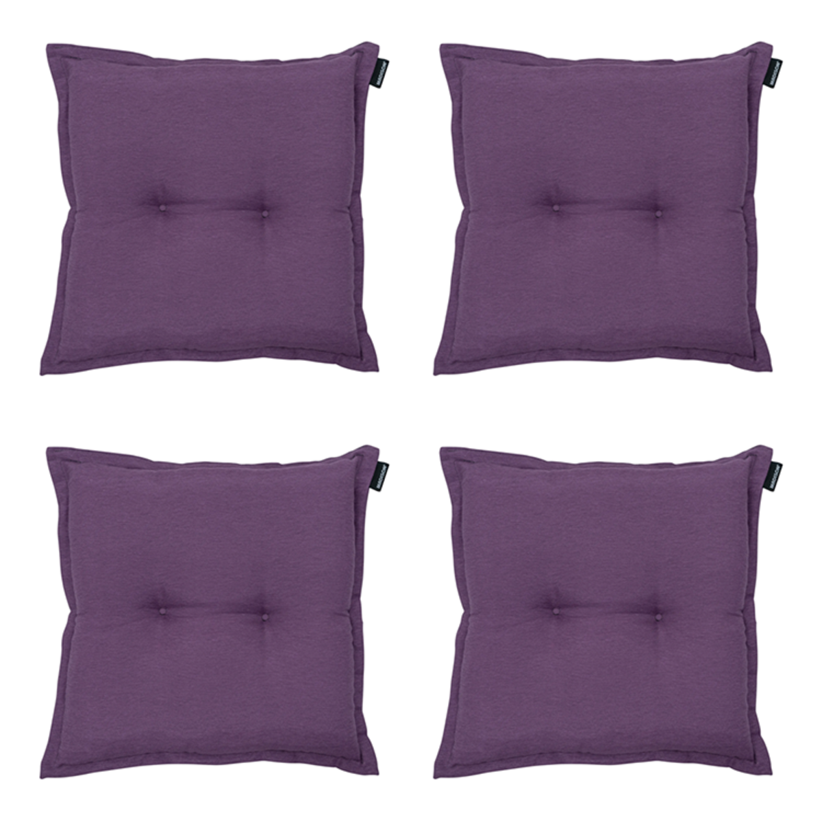 Madison Panama purple Zitkussen - Set van 4