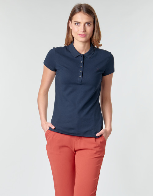 Tommy Hilfiger - HERITAGE SS SLIM POLO - Marine