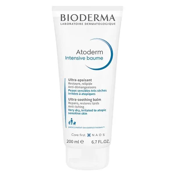 Bioderma Atoderm Bálsamo Calmante Intensivo para Pele Seca, Eczema e Pele Atópica 200ml