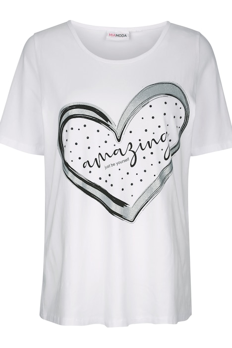 T-Shirt, XL-Herz, Halbarm