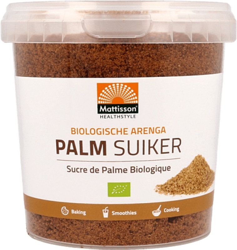 Mattisson - Biologische Arenga Palm Suiker - 450 G