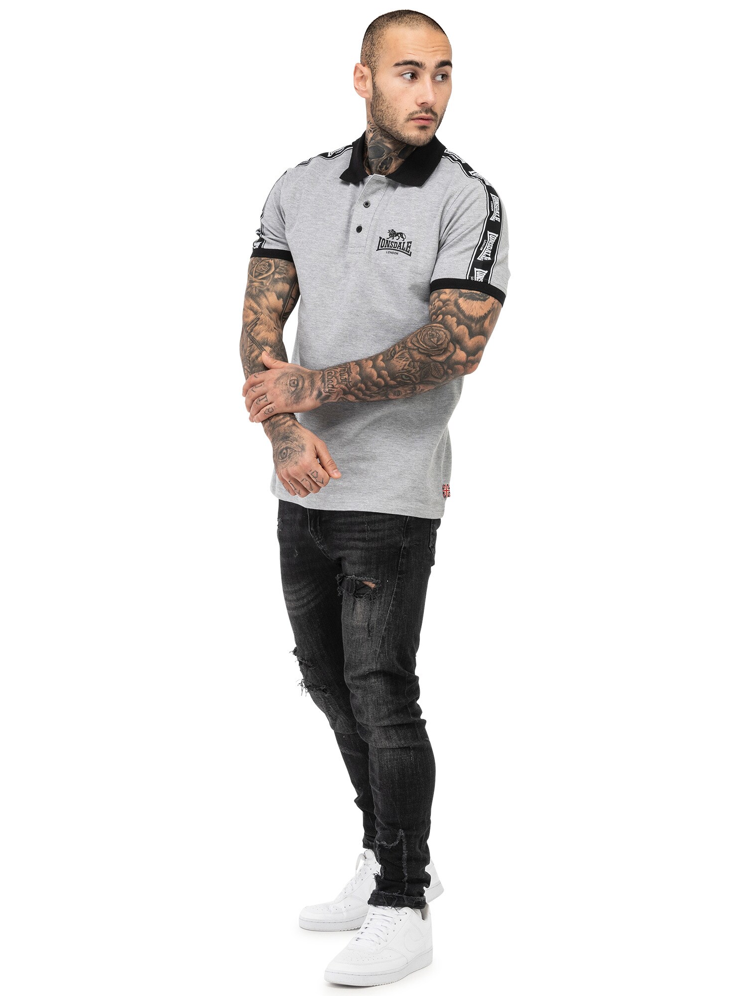 Lonsdale Herren Poloshirt normale Passform SETTER