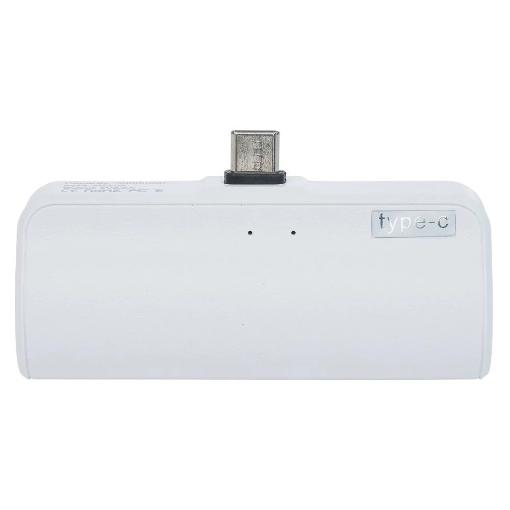 Powerbank mini lightning blanc